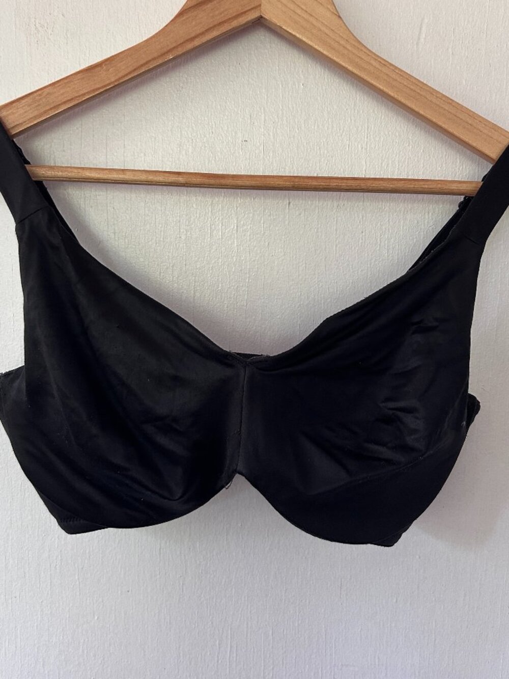 Soma Sensuous Sides Minimizer 1" Bra Womens 34DDD Black